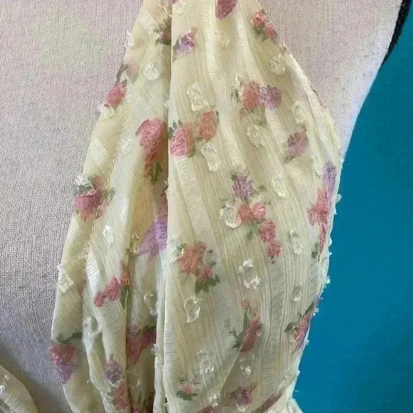 New with tags ASOS DESIGN high low hem tie front beach maxi dress - Picture 6 of 10